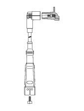 BREMI 151/100 - Ignition Cable