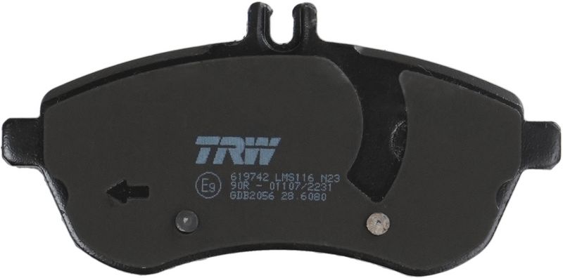 TRW GDB2056 Brake Pad Set, disc brake