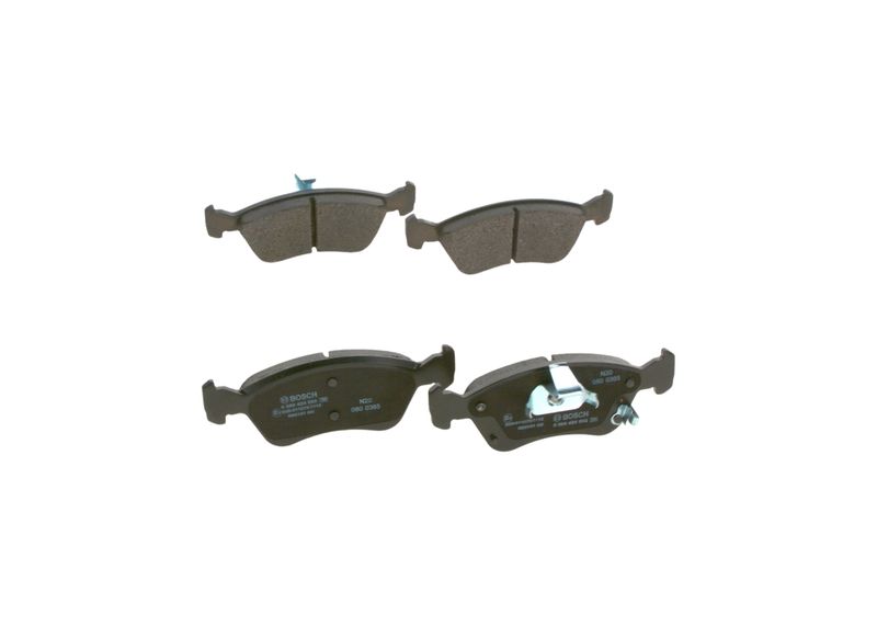 BOSCH 0 986 494 560 Комплект гальмівних накладок, дискове гальмо