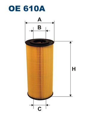 Оливний фільтр, Filtron OE610A