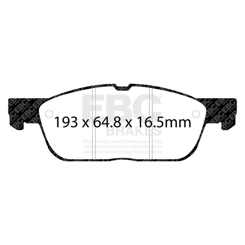 EBC Brakes Remblokkenset, schijfrem DP42383R