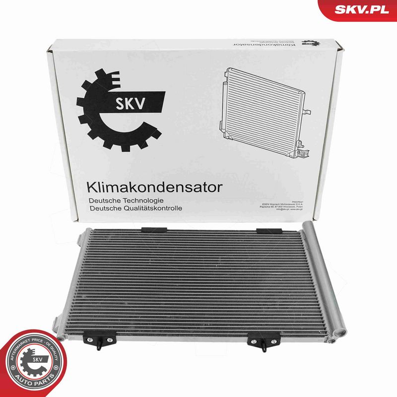 ESEN SKV 86SKV195 Condenser, air conditioning