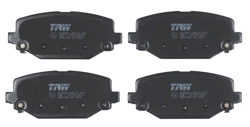 TRW GDB1936 Brake Pad Set, disc brake