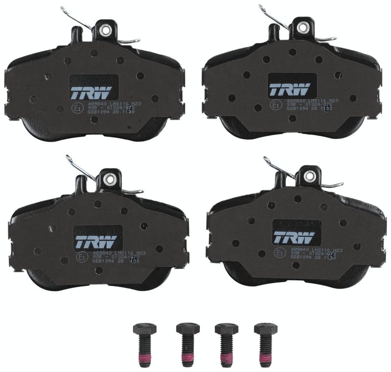 TRW GDB1094 Brake Pad Set, disc brake