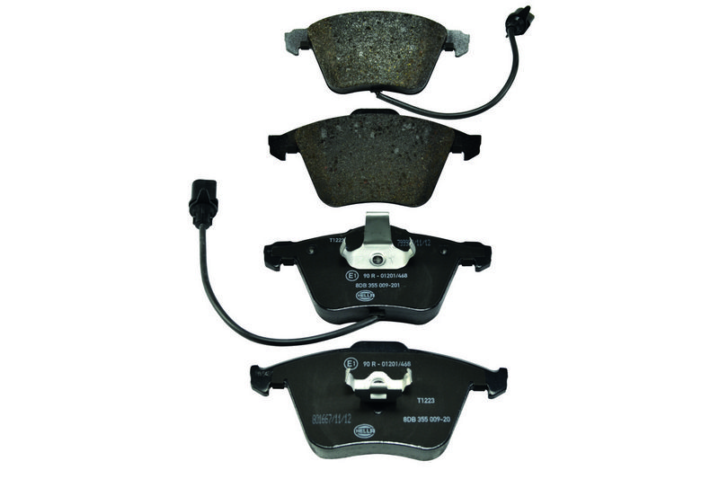 Set placute frana,frana disc 8DB 355 009-201 HELLA