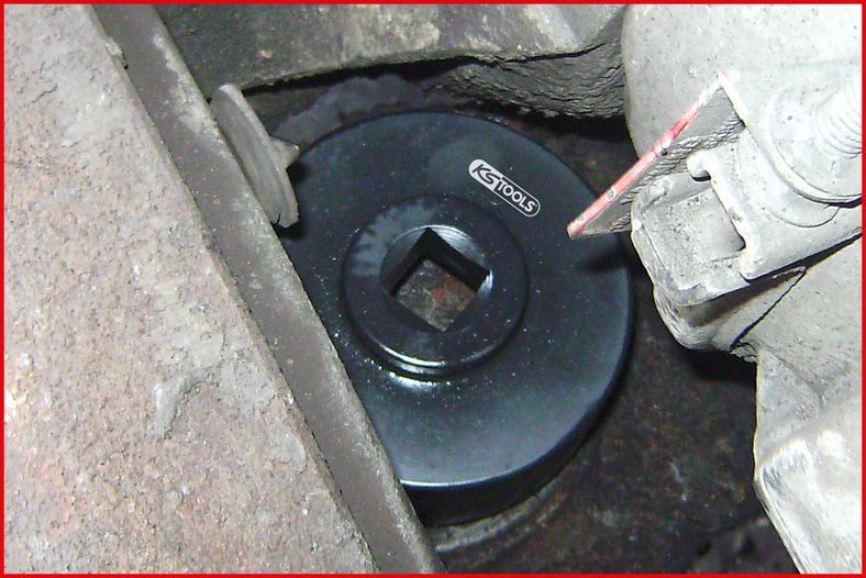 KS TOOLS 450.0245 Axle Nut Wrench