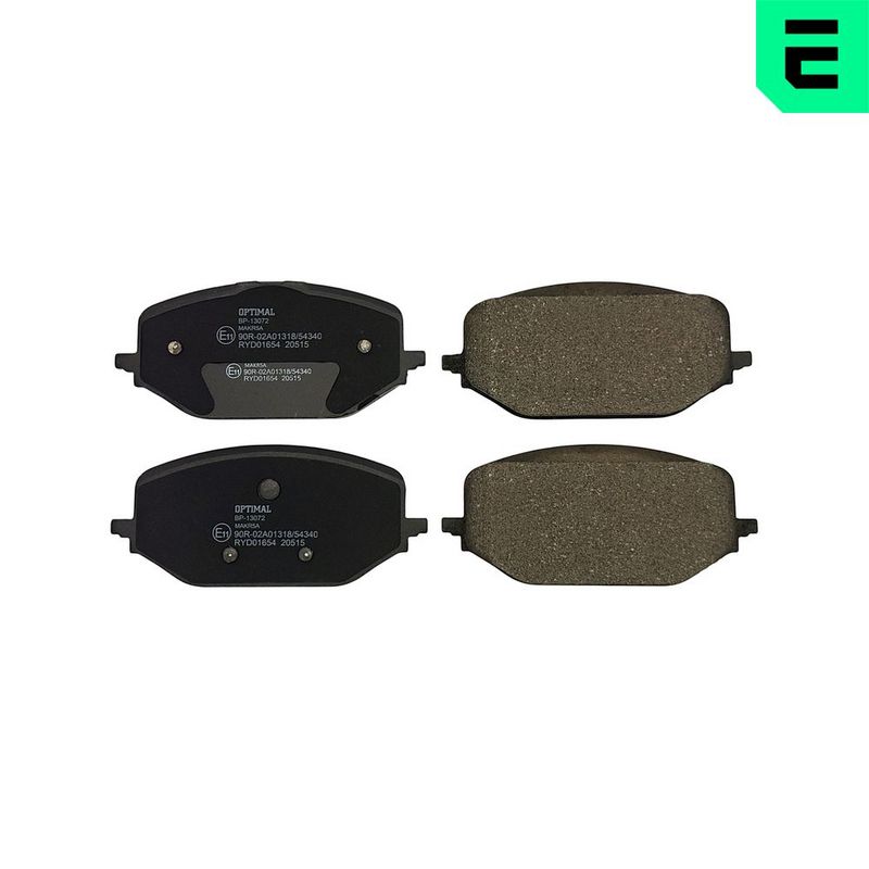 set placute frana,frana disc OPTIMAL BP-13072