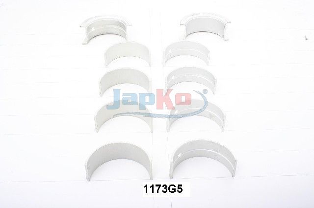 JAPKO 61173G5 - Crankshaft Bearing Shell Set
