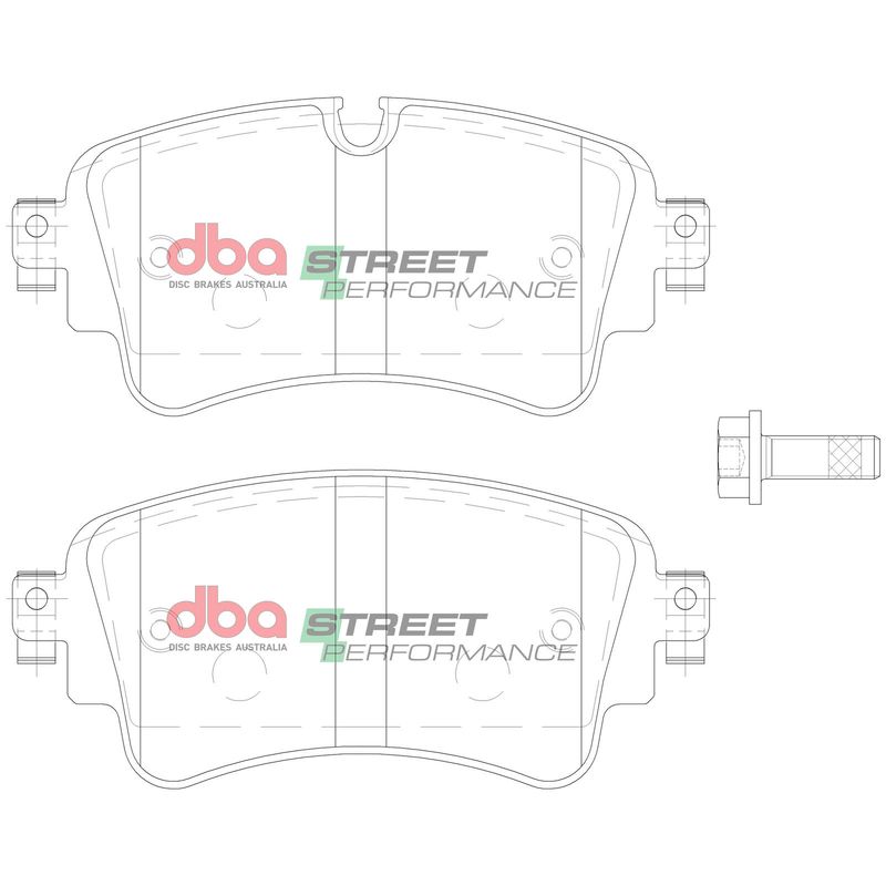 Hochleistungs-Bremsbelagsatz