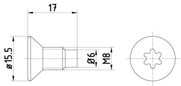 TEXTAR csavar, féktárcsa TPM0004