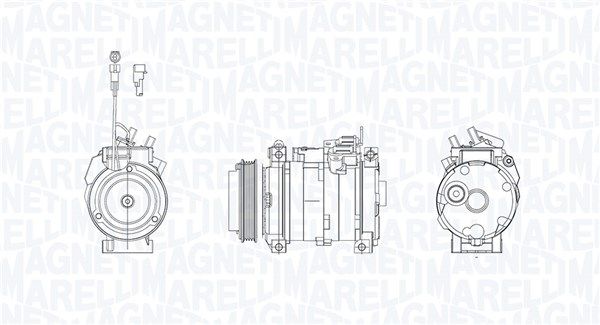 MAGNETI MARELLI Kompresorius, oro kondicionierius