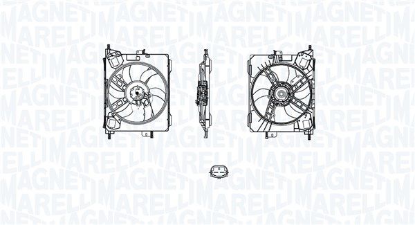 MAGNETI MARELLI Ventiliatorius, radiatoriaus
