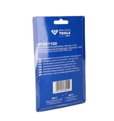 KS TOOLS BT597100 Reguliavimo įrankių rinkinys, veleno nustatymo įrankiai