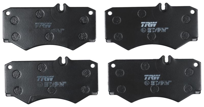 TRW GDB317 Brake Pad Set, disc brake
