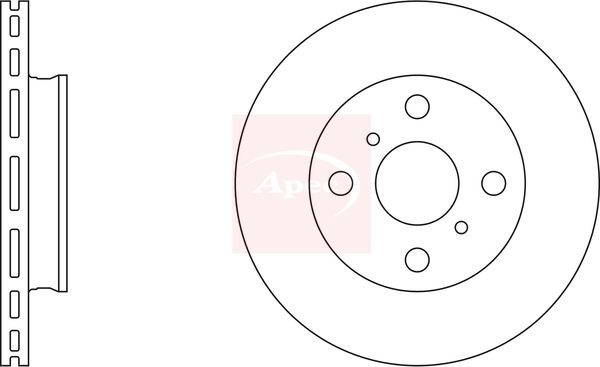 APEC Brake Disc DSK238