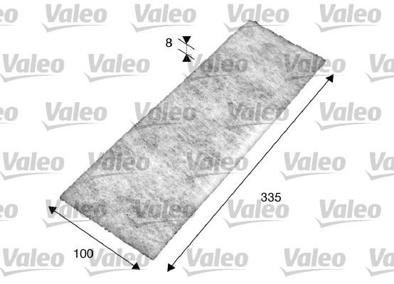 VALEO 716017 Filter, cabin air