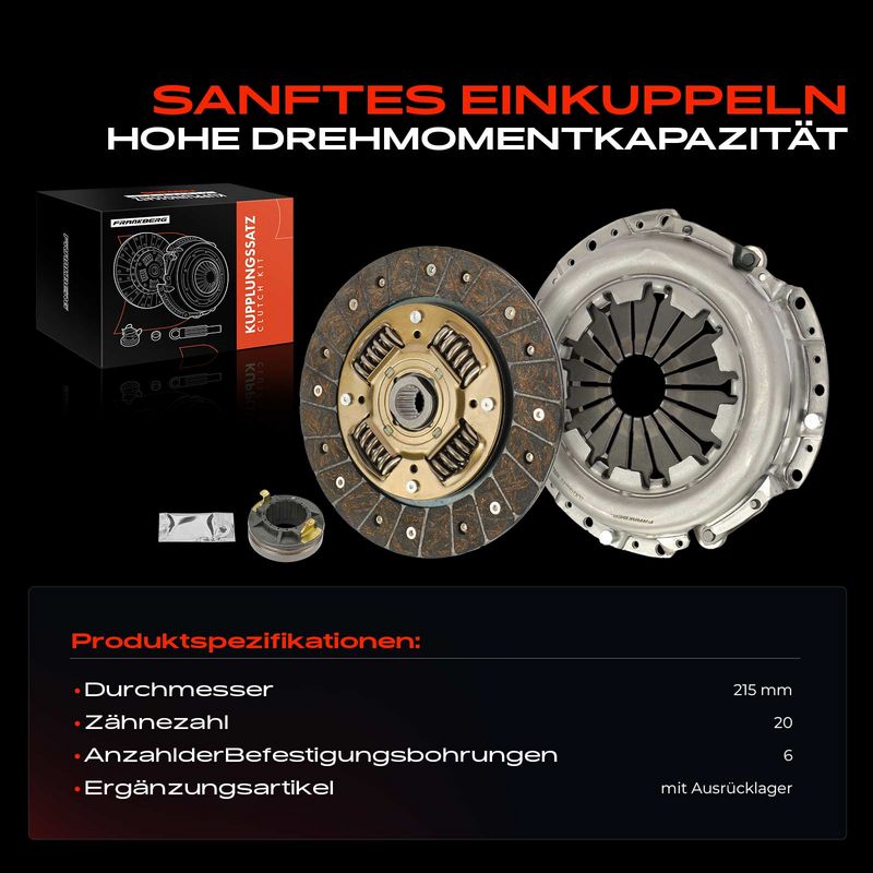 Frankberg 5481FB0037682 Clutch Kit