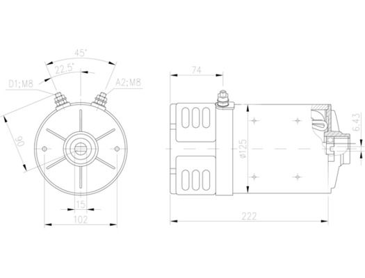 Product Image - Elektromotor - MM43 - MAHLE