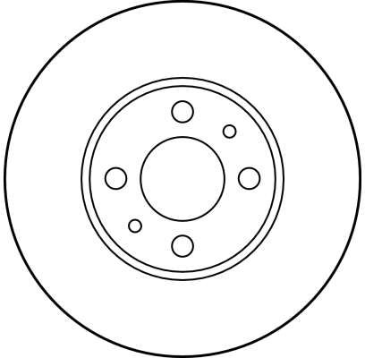 TRW DF2734 Brake Disc