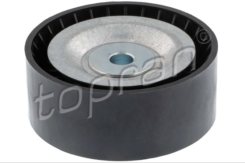 Medløberhjul, multi-V-rem