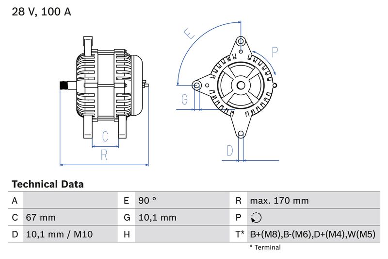generátor 0 986 084 180