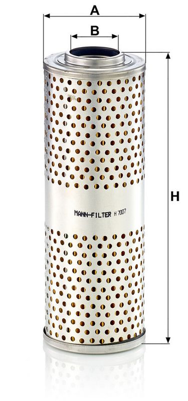 Hydraulisch filter (patroon) past: AGCO R42, R52, R60  CASE IH 350 B, 400 B, 531, 540, 541, 580, 580 B, 580 CKB, 580 F, 584 C, 584 D, 585 C, 585 D, 586, 586 C, 586 D  DYNAHOE 200