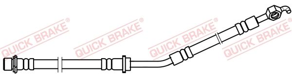 Гальмівний шланг, Quick Brake 58.870