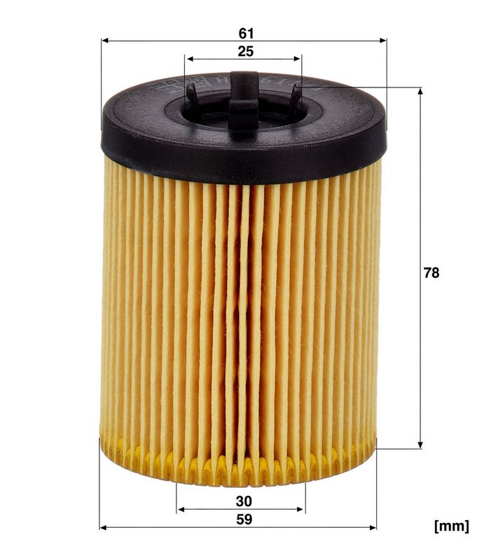 Õlifilter, MANN-FILTER HU 611, 1 x