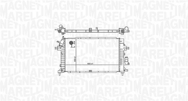 MAGNETI MARELLI 350213176100 Radiator, engine cooling