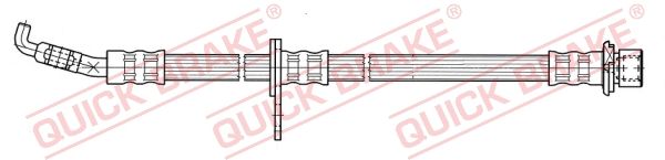 Гальмівний шланг, Quick Brake 50.810