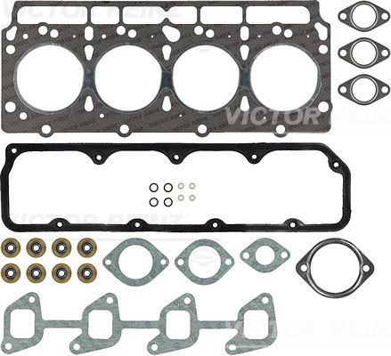 Комплект ущільнень, голівка циліндра, FORD Transit 2,5D -00, Victor Reinz 02-40780-03