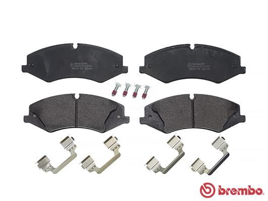 Комплект гальмівних накладок, дискове гальмо, Brembo P44024