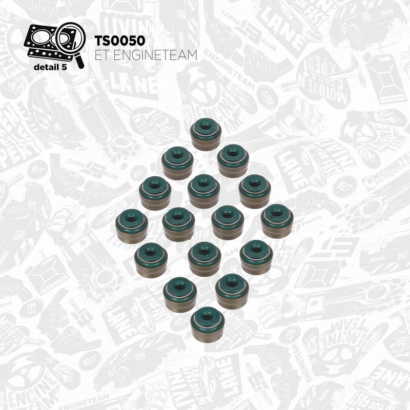ET ENGINETEAM TS0050 Gasket Kit, cylinder head
