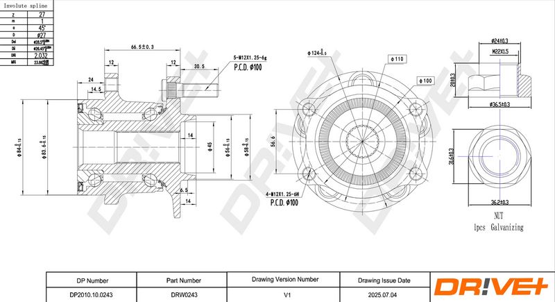 Juego de cojinete de rueda
