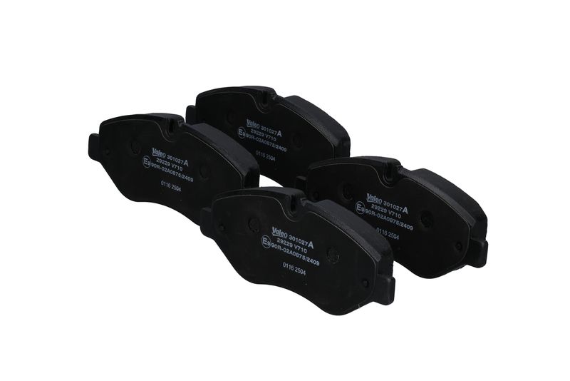 Sada brzdových destiček, kotoučová brzda 301027A