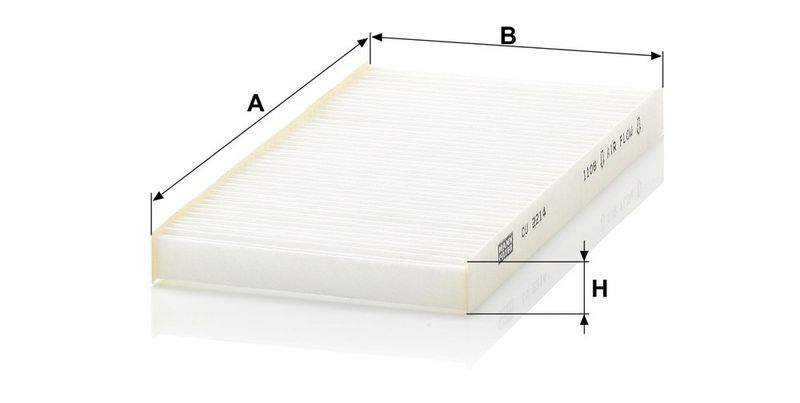 Filtru, aer habitaclu CU 2214-2 MANN-FILTER
