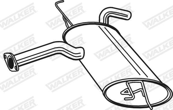 крайно гърне WALKER