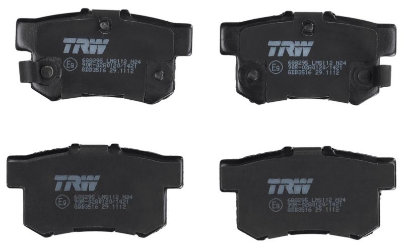 TRW GDB3516 Brake Pad Set, disc brake