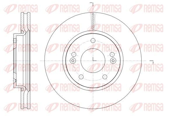 Гальмівний диск, Remsa 62523.10