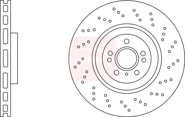 APEC Brake Disc DSK3276