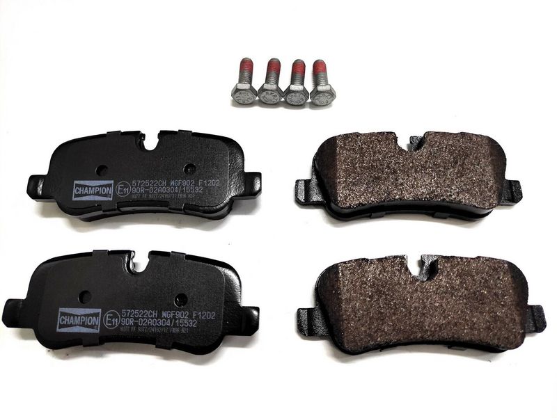 Plaquettes+de+frein+à+disque CHAMPION 572522CH