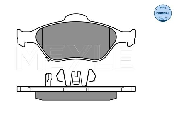 MEYLE 025 232 0217/W Brake Pad Set, disc brake