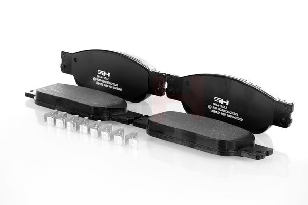 Piduriklotsi komplekt, ketaspidur, GH GH-411512