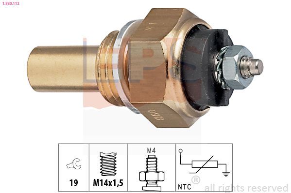 Sensor, temperatura del refrigerante