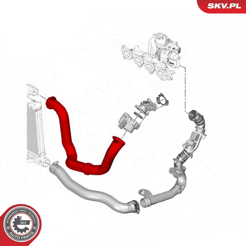 Laadimisõhu voolik, ESEN SKV 43SKV268