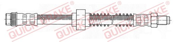 QUICK BRAKE fékcső 32.993