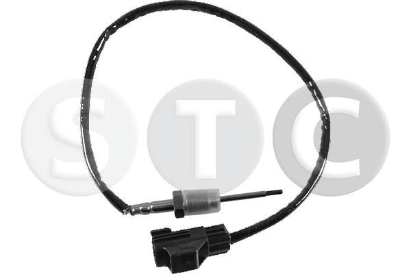 Sensor, temp. gas escape