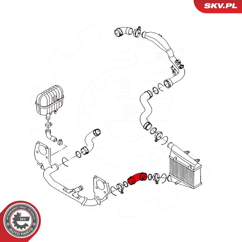 Laadimisõhu voolik, ESEN...