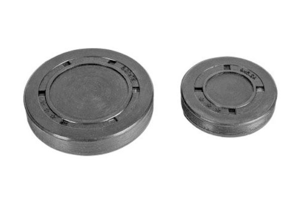 Tapones, taladro de montaje eje de balancín