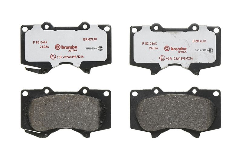 BREMBO P83066X Brake Pad Set, disc brake